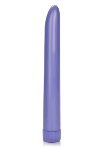 California Exotic Novelties Massager Platinum - Большой пластиковый вибратор XXL, 25х4 см (сиреневый)