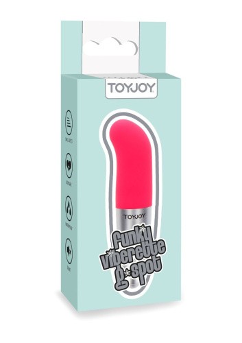 Toy Joy Pink Funky Viberette - Стимулятор точки G (розовый)