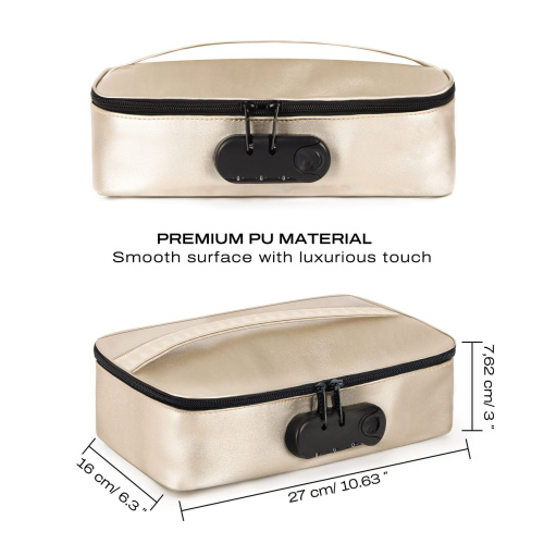 Кейс для іграшок з кодовим замком Dorcel DISCREET BOX LUXURY GOLD - купити в Україні | Секс шоп SEX-SHOP.ua