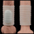 LoveToy Vibrating Wave Knights Ring - вибронасадка на член, 10 см (белый)