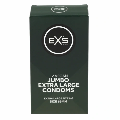 EXS Jumbo Extra Large Condoms, 12 шт.