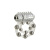 CalExotic Maximus Ring 10 Stroker Beads - двойное виброкольцо, 6.5х2.5 см (прозрачный) CalExotic Maximus Ring 10 Stroker Beads - двойное виброкольцо, 6.5х2.5 см (прозрачный)