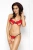 Passion Coctail Bikini - Комплект белья: лиф с бантиками, стринги-ниточки, L/XL (красный) Passion Coctail Bikini - Комплект белья: лиф с бантиками, стринги-ниточки, L/XL (красный)