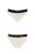 Passion PS001 Panties - Трусики с широкой резинкой и кружевом (бежевые, размер M) Passion PS001 Panties - Трусики с широкой резинкой и кружевом (бежевые, размер M)