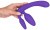 Orion - Triple Teaser Strapless Strap-On - Страпон безремневой, 20х4 см (фиолетовый) Orion - Triple Teaser Strapless Strap-On - Страпон безремневой, 20х4 см (фиолетовый)