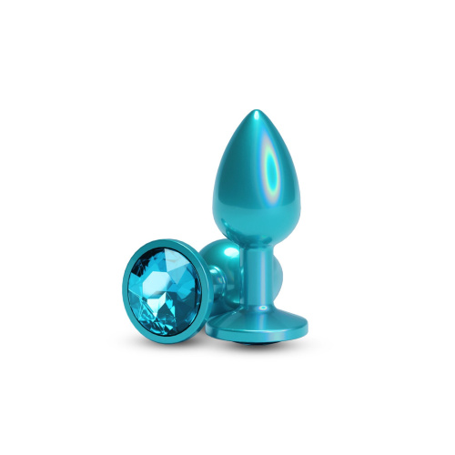 Анальная пробка NS Novelties Rear Assets - Iridescent Teal, S