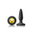 NS Novelties Mojis Plug #WTF пробка анальная, 8.6х2 см (черный) NS Novelties Mojis Plug #WTF пробка анальная, 8.6х2 см (черный)