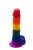 Dream Toys Colourful Love Dildo - Фаллоимитатор, 20х3,8 см (радужный) Dream Toys Colourful Love Dildo - Фаллоимитатор, 20х3,8 см (радужный)