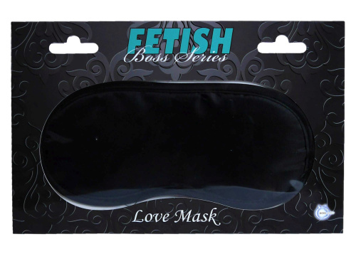 Boss Series Fetish - Love Mask - Маска (чорна) - купити в Києві, Україні