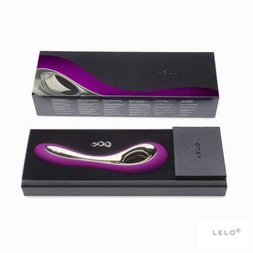 Lelo Isla - Вибратор для точки G с удобной ручкой, 22х4.4 см (фиолетовый)