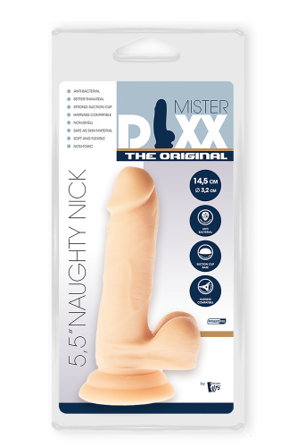 Фаллоимитатор Dream Toys Mr Dixx Naughy Nick, 14.5 см