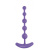 Kinx Classic Anal Beads Purple - анальна ялинка, 16х2.5 см (фіолетовий) - купити в Києві, Україні