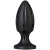 Doc Johnson Platinum Premium Silicone - The Rocket - анальный плаг с каналами для смазки, 12х4.6 см