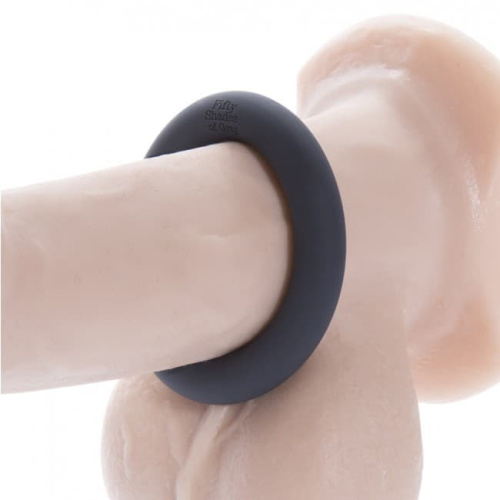 Эрекционное кольцо Fifty Shades of Grey, A Perfect O Silicone Cock Ring
