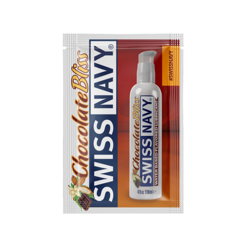 Swiss Navy Chocolate Bliss - Пробник лубриканта на водной основе, 5 мл
