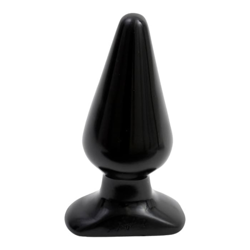 Анальна пробка Classic Butt Plug Large, Чорний, 12,7x5,7 см - купити в Києві, Україні