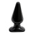 Анальна пробка Classic Butt Plug Large, Чорний, 12,7x5,7 см - купити в Києві, Україні