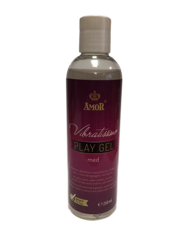 Amor Vibratissimo Play Gel Med - Лубрикант, 250 мл - купити в Києві, Україні