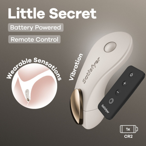Смарт-вибратор в трусики Satisfyer Little Secret Battery Series