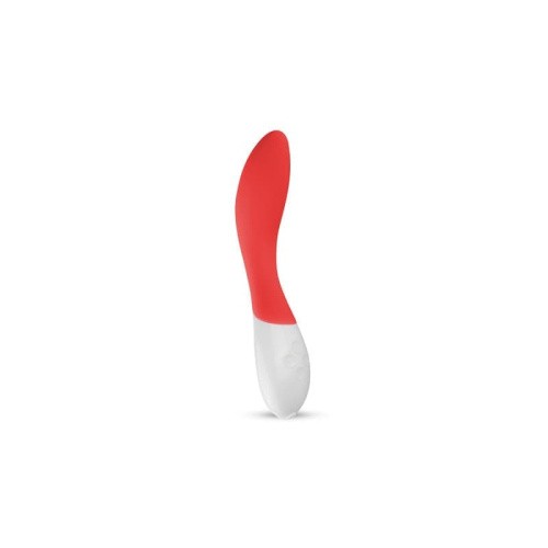 Lelo Mona 2 - Вибратор для точки G, 20х3,5 см (красный)