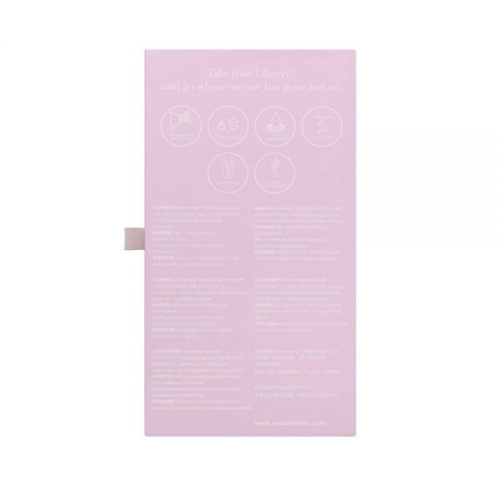 Womanizer Liberty Lilac + Лубрикант 50 мл - Бесконтактный стимулятор клитора, 10.4х5.5 см (сиреневый)