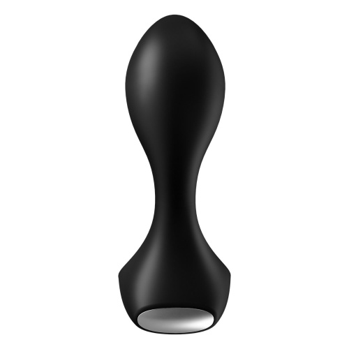 Satisfyer Backdoor Lover - Анальна пробка з вібрацією, 11,5 х3, 3 см, (чорна) - купити в Києві, Україні