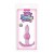 Ns Novelties Jelly Rancher Wave анальная пробка, 9.5х2.8 см (розовый) Ns Novelties Jelly Rancher Wave анальная пробка, 9.5х2.8 см (розовый)