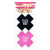 Пестисы LoveToy Fuck Me Cross Pattern Nipple Pasties (2 пары)