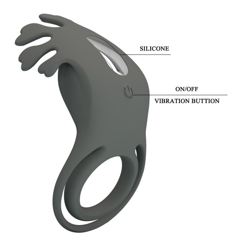 Эрекционное кольцо с вибрацией  Pretty Love Master Ring