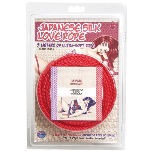 Веревка для связывания 3 м, Japanese Silk Love Rope™  (черный)