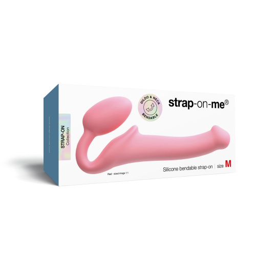 Безремневой страпон Strap-On-Me M, 24.5 см