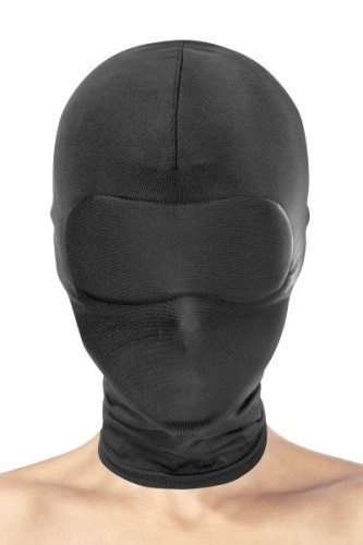 Fetish Tentation Closed Hood - Капюшон для БДСМ із закритими очима та ротом - купити в Києві, Україні