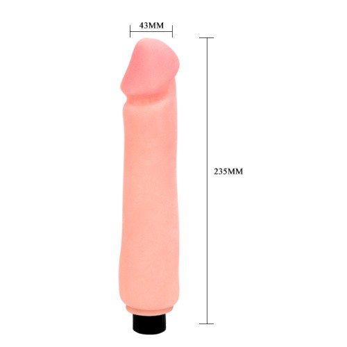 Mutlispeed Flexible Vibrator - Вибратор, 23,5 см (телесный)