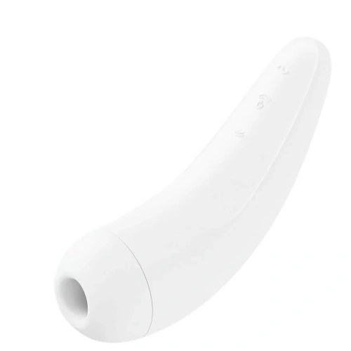 Вакуумний стимулятор клітора Satisfyer Curvy 2+ - купити в Києві, Україні