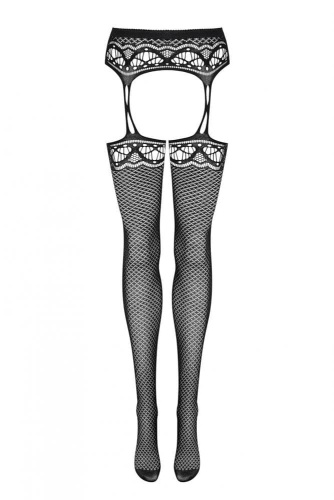 Obsessive S226 - Чулки с поясом, S/M/L