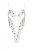 Passion Lovelia Body - соблазнительное боди с сердечками, XXL/XXXL (белый) Passion Lovelia Body - соблазнительное боди с сердечками, XXL/XXXL (белый)