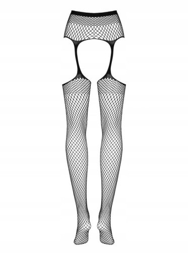 Obsessive Garter S815 - Колготки з імітацією панчох, S-L (чорний) - купити в Києві, Україні
