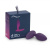 We-Vibe Ditto + Лубрикант 50 мл - смарт-пробка с дистанционным управлением, 8.8х3,1 см  (фиолетовый)