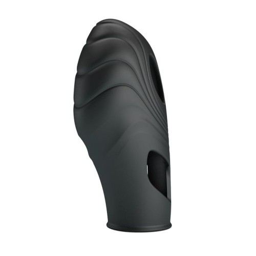 Pretty Love Lich Finger Vibrator Black - Насадка на палец, 7.8х3 см (чёрный)