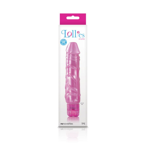 NS Novelties Lollies Smartie - вибратор, 17х3.5 см