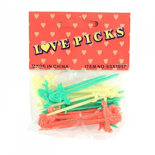 Hao Toys - Шпажки эротические, 24 шт