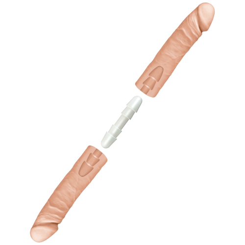 Двухсторонний фаллоимитатор Doc Johnson The Double D 16", 40,6 см