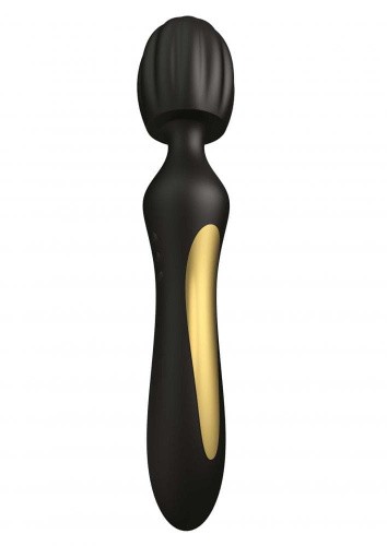 Kama Sutra Bhangra Full Body Massager - унивесальный вибромассажер со сменными насадками (черный)