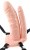 Ff Vibr Double Penetrator Flesh - Страпон для двойного проникновения, 14.5х4,5 см