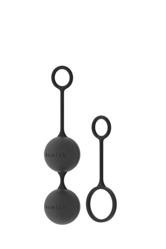 Вагинальные шарики B Swish bfit Classic Black (фуксия)
