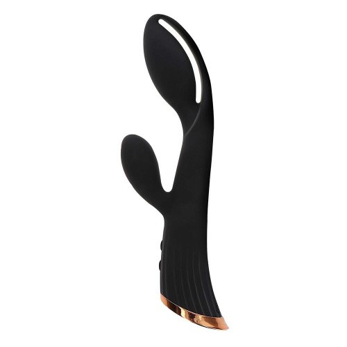 ToyJoy Ivy Cassia Xtra Intense Vibrator - анатомический вибратор-кролик, 20х3.2 см