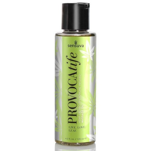 Sensuva: Provocatife Hemp Oil Infused Massage - Масажна олія з феромонами, 125 мл - купити в Києві, Україні