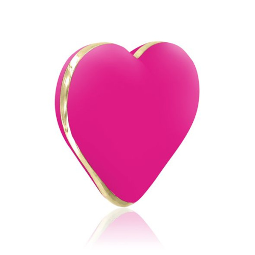 Rianne S: Heart Vibe Rose вибратор-сердечко 10 режимов, (ярко розовый)