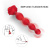 Rosestick Red, 9 Vibration Functions - Анальный стимулятор, 19,5 см (красный) Rosestick Red, 9 Vibration Functions - Анальный стимулятор, 19,5 см (красный)