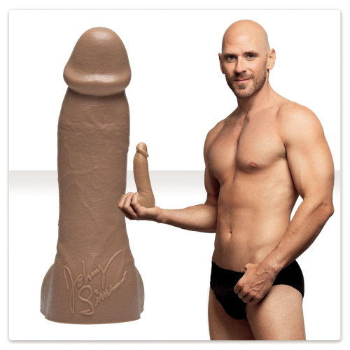 Fleshlight Fleshjack Boys: Johnny Sins Dildo реалистичный фаллоимитатор, 20.6х4.9 см
